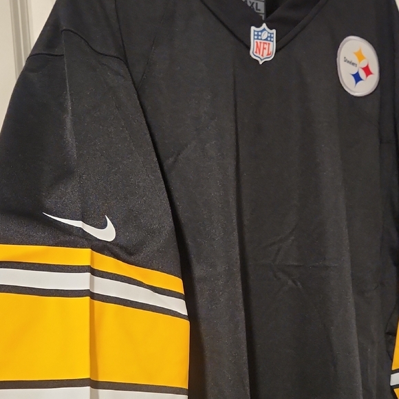 NWT- NFL Mens Pittsburg Steelers On Field Jersey Size 4xl - Picture 6 of 15